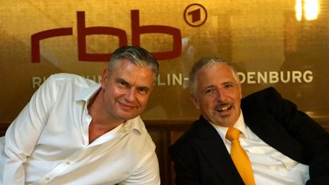 Dirk Müller und Ingo Hoppe Bild: radioBERLIN 88,8