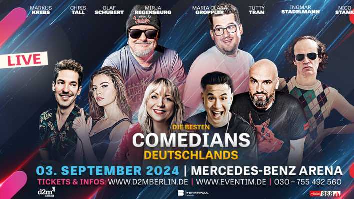 Die besten Comedians Deutschlands