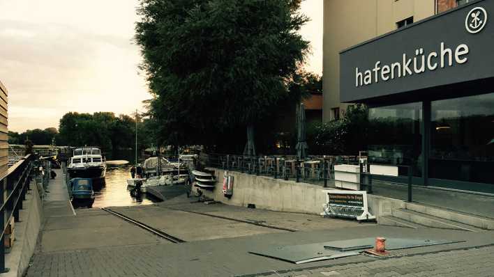 Das Restaurant Hafenküche in Berlin (Foto: radioBERLIN 88,8)