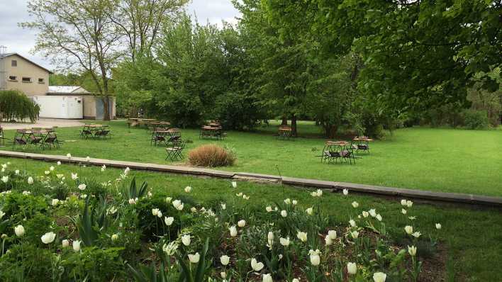 Das Cafe im Volkspark Blankenfelde (Foto: radioBERLIN 88,8)