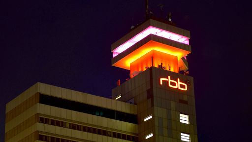 Berlin leuchtet; rbb-Fernsehzentrum Berlin; Foto: imago stock&people