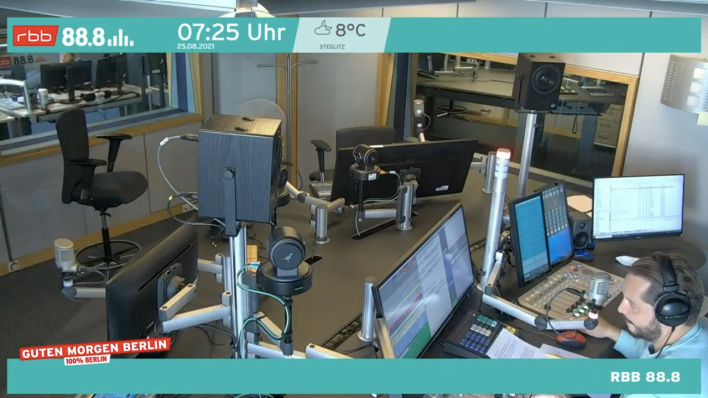 Visual Radio rbb 88.8 Bild: rbb 88.8