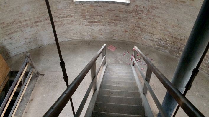 Der ehemalige Wasserturm in Alt-Glienicke