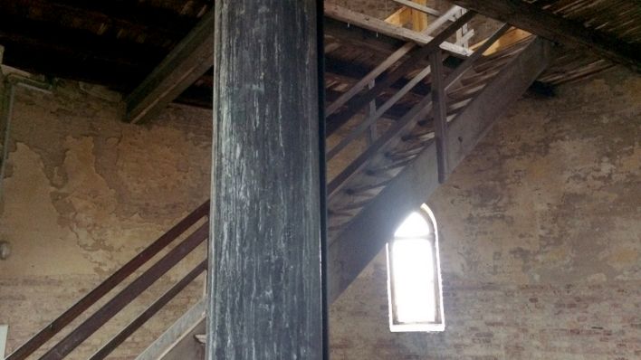 Der ehemalige Wasserturm in Alt-Glienicke