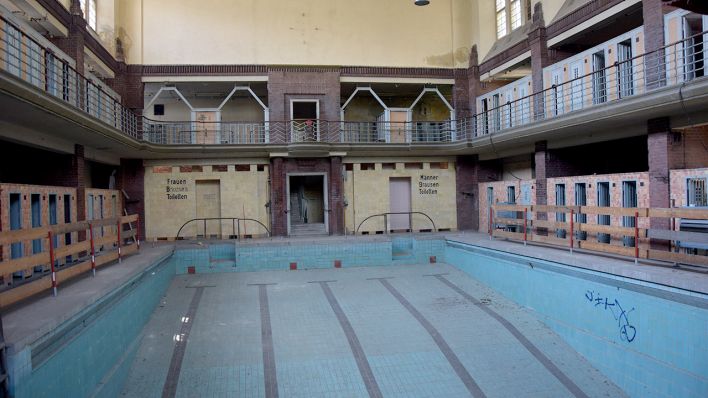 Hubertusbad Stadtbad Lichtenberg Bild: radioBERLIN 88,8 / André Noll