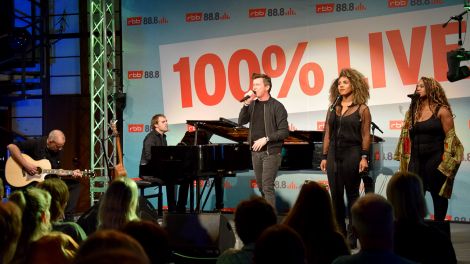 100% Live mit Rick Astley, Foto: Franziska Levermann