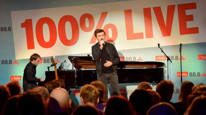 100% Live mit Rick Astley, Foto: Franziska Levermann 100% Live mit Rick Astley, Foto: Franziska Levermann