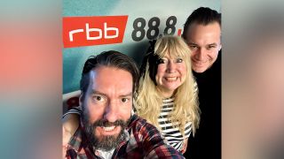 The BossHoss und Marion Hanel (Quelle: rbb 88.8 / Marion Hanel)
