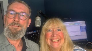 Heikko Deutschmann und rbb 88.8 Moderatorin Marion Hanel (Quelle: rbb/Marion Hanel)