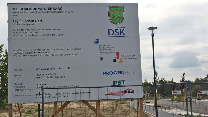Olympisches Dorf Elstal (Quelle: rbb 88.8/Miriam Keuter)