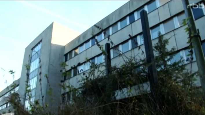 Ehemaliges Regierungskrankenhaus Buch; Foto: rbb Abendschau Ehemaliges Regierungskrankenhaus Buch; Foto: rbb Abendschau