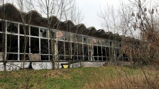 Die Multifunktionshalle in Pankow (Foto: rbb 88.8 / Miriam Keuter)