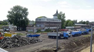 Der alte Rangierbahnhof in Schöneweide (Foto: imago/Bernd Friedel)