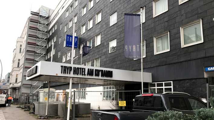 Aussenfassadwe des Tyrp Hotel in Berlin (Foto: Miriam Keuter / rbb 88.8) Aussenfassadwe des Tyrp Hotel in Berlin (Foto: Miriam Keuter / rbb 88.8)