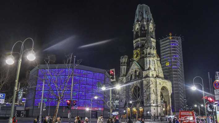 Gedächtniskirche Berlin (Quelle: dpa/Schoening) Gedächtniskirche Berlin (Quelle: dpa/Schoening)
