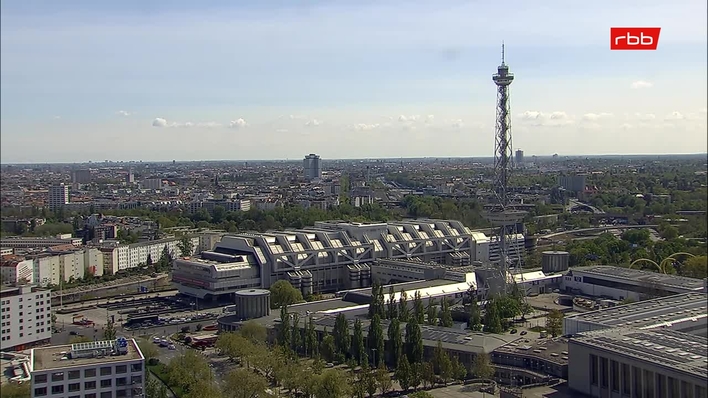 rbb Wettercam - rbb Fernsehzentrum, Masurenallee Berlin